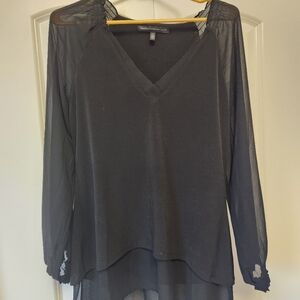 White House Black Market black long sleeved top